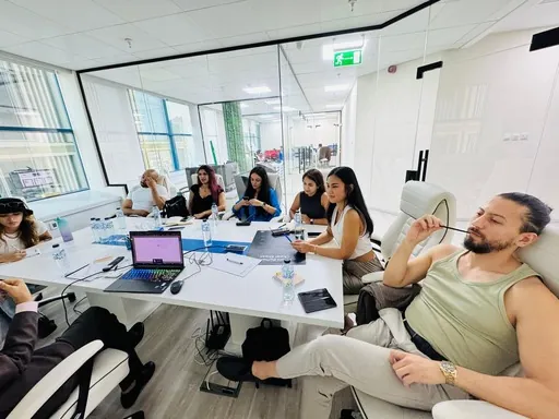 Trading Master Class in progress