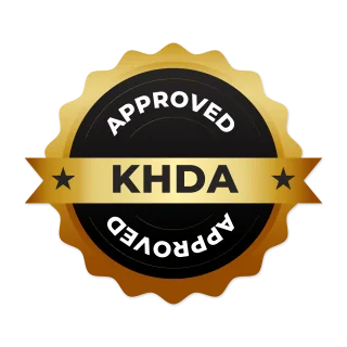 Zylostar KHDA approval badge